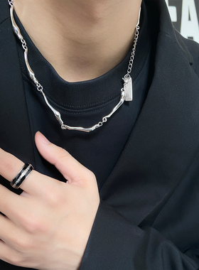 冷淡风高级感项链锁骨链男女潮