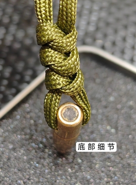 7.62mm高精狙击枪弹头项链真弹壳弹头工艺品退伍纪念品军恋饰品