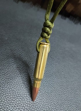 美军M14子弹项链网红吊坠嘻哈潮男战狼二项链军恋饰品退伍纪念品