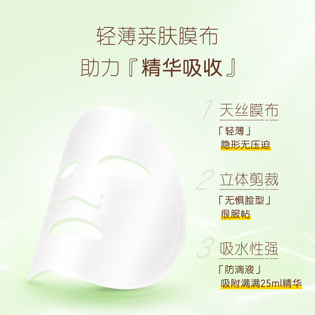 小迷糊牛油果20片秋冬清洁面膜贴 小迷糊贴片面膜