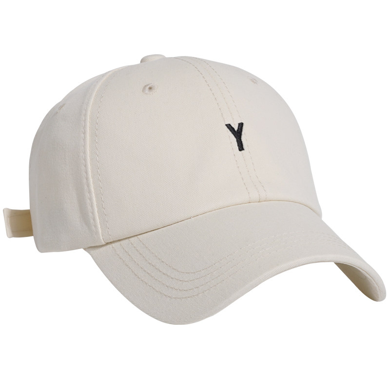 日系工装原创简约小字母刺绣鸭舌帽女春夏韩版休闲防晒棒球帽男潮,淘宝优惠券,粉丝福利购,淘宝优惠卷