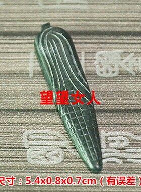 鱼缸石小脚丫知足常乐吊坠苞米形