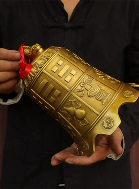 八宝钟八卦八仙法器铃铛平安钟