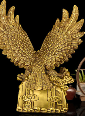 黄铜家居办公老鹰雄鹰大展宏图