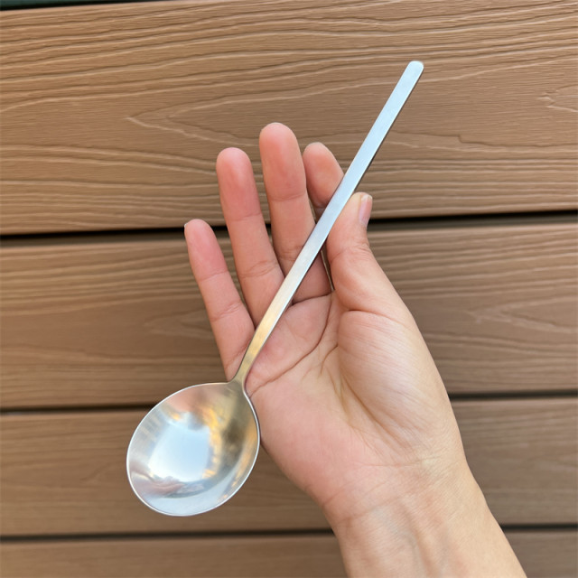 Round head more meals more spoon bibimbap spoon