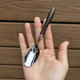 Wooden handle 304 stainless steel light luxury Japanese mixing spoon