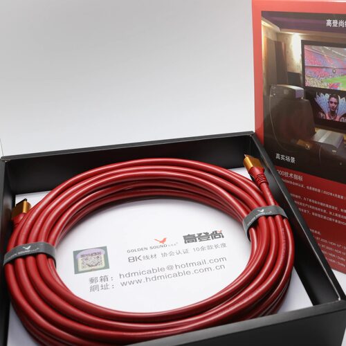 高登尚GoldenSound GS2000 超高清HDMI2.1认证高端电视音响连接线 - 图2