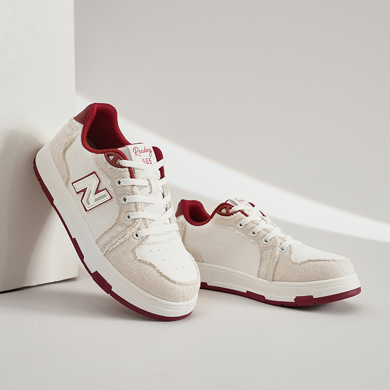 新百伦2026冬季新款潮流百搭厚底增高休闲板鞋时尚轻便运动鞋子,淘宝优惠券,粉丝福利购,淘宝优惠卷