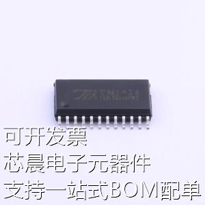 TM1624 LED显示驱动 TM1624 SOIC-24-300mil原装现货 - 图1