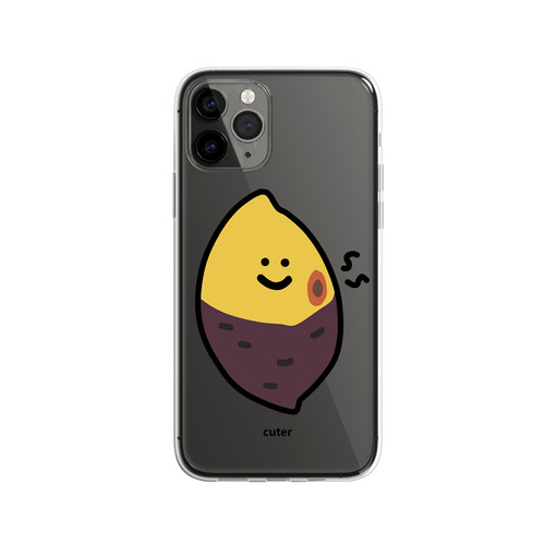 韩国ins卡通复古一个烤红薯iPhone14promax13xs12透明手机壳11xr15plus16pro17 - 图2