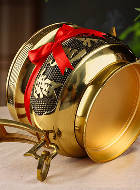 香炉家用室内供奉祖先纯铜烧香