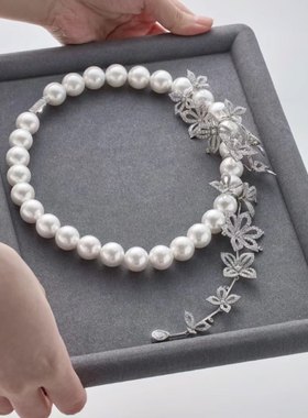 CUMEE高定晚宴澳白珠14mm项链