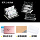 High-end business card box front desk business card storage box