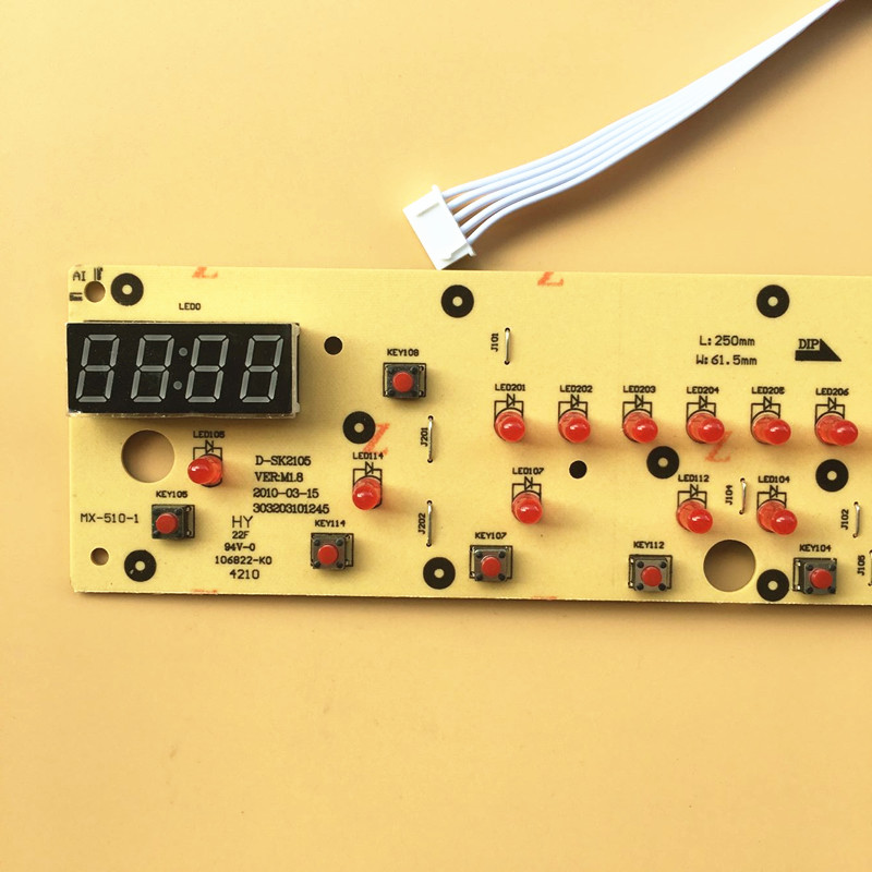 美的电磁炉配件显示板D-SK2105主控板C21-SK2105灯板C21-SK2115 - 图0
