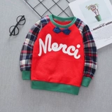 Детский весенний многоцветный приятный телу лонгслив для мальчиков, детская одежда