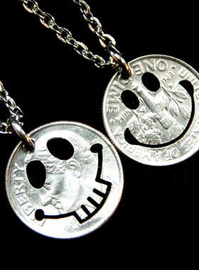 手工切割10美分硬币18mm财布扣