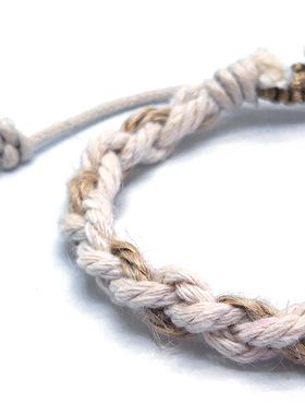 男女棉麻简约手工编织原创手绳