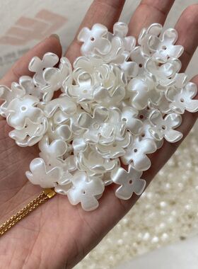手工串珠diy四叶花瓣亚克力