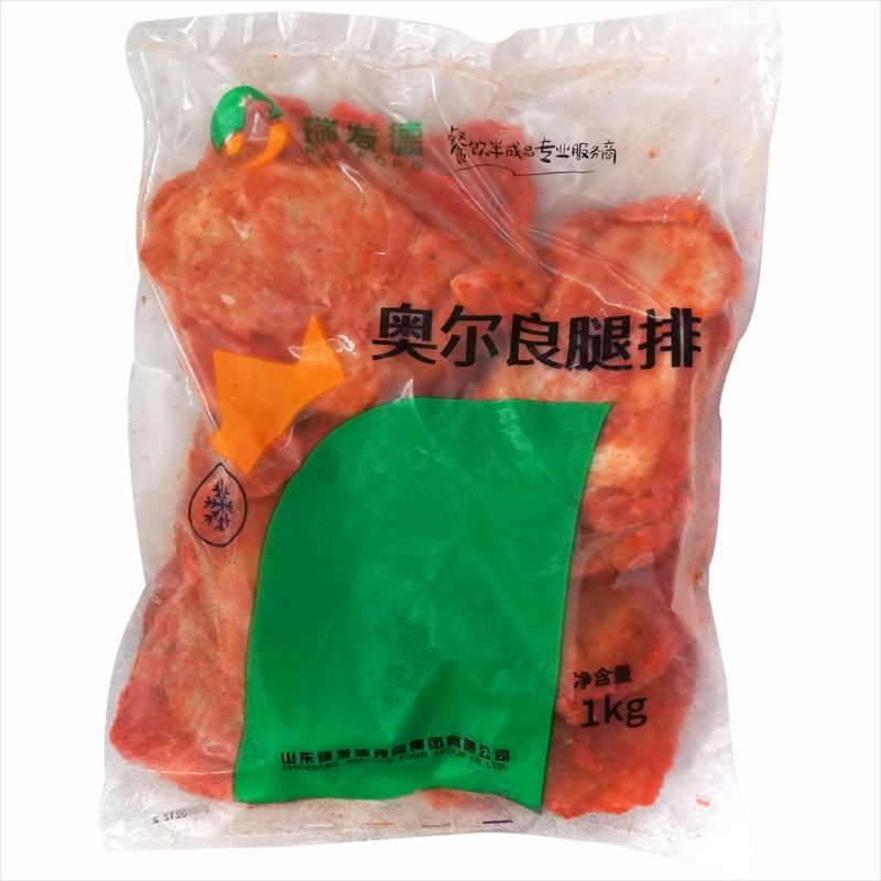 瑞发德奥尔良腿排调理带皮汉堡肉去骨 炸鸡扒腿肉腌制煎炸1kg10块 - 图3