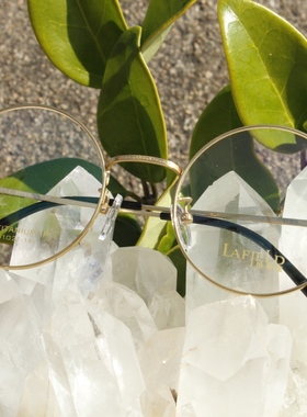 高档纯钛水晶眼镜