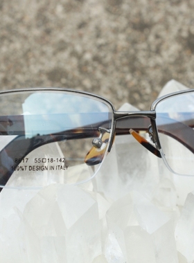 正品高档天然水晶眼镜 石头镜 太阳镜  明目护眼  纯钛架 附证书