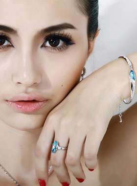 水晶欧美风饰品礼物手链包邮