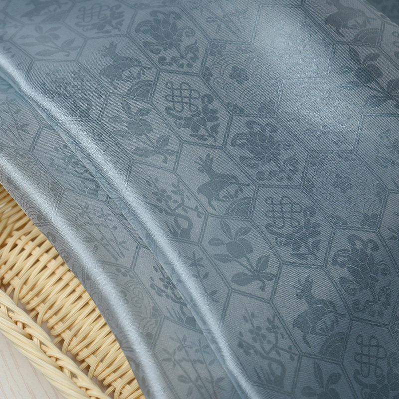 龟甲复原纹样暗纹纱织花纱汉服上襦裙布面料玉猫家,淘宝优惠券,粉丝福利购,淘宝优惠卷