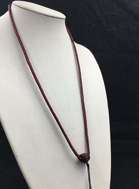 唐卡佛牌链真丝蜡绳高档项链绳