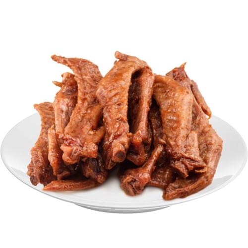哈哈镜（鸭翅尖）118克食品 旗舰麻辣鸭货零食小吃店满百包邮顺丰 - 图0