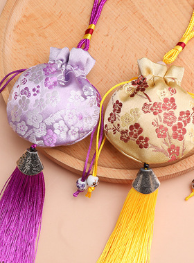 香包袋子香囊空袋随身男女古风荷包端午节薰衣草艾草布袋汽车