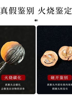 野生土豪猴头手串高密原籽单圈中式生肖文玩桃核盘串佛珠手链男女