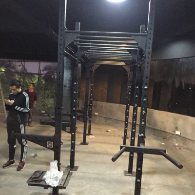 体能训练综合架 CROSSFIT RIG 8根立柱攀爬款 - 图1