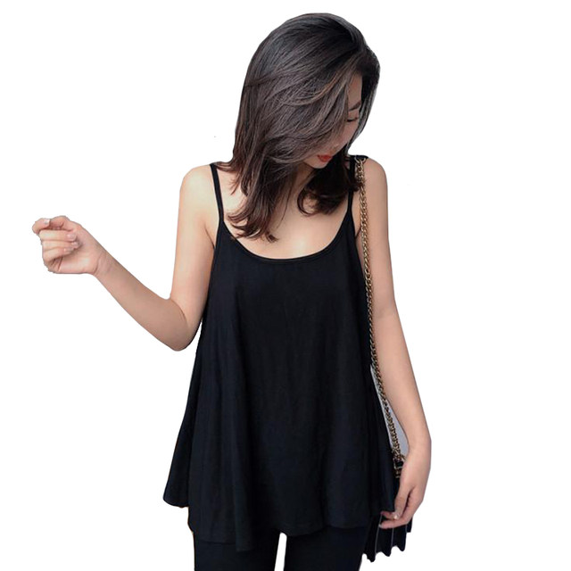 Strappy backless ວ່າງ sexy camisole summer