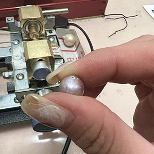 珍珠打孔机配件夹具夹头佛珠木珠圆珠玉石玛瑙琥珀珊瑚珠钻孔 - 图2