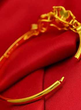 富贵花女士婚庆饰品越南沙金气质