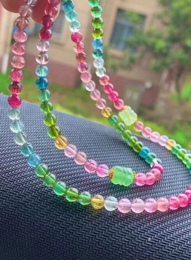 碧玺手链项链天然水晶手串水晶