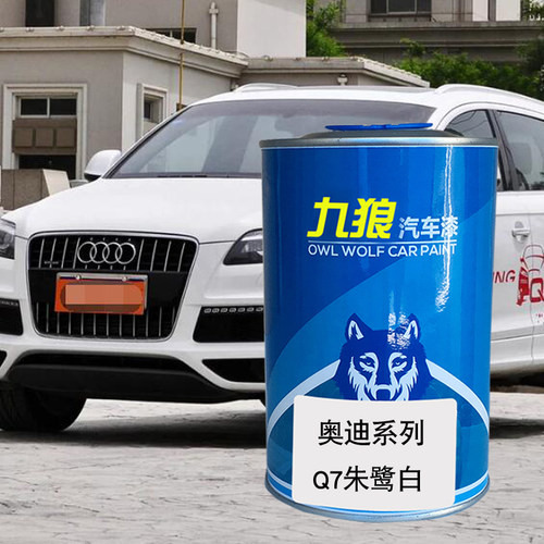 九狼汽车漆成品漆奥油漆迪Q7R8改色漆黄色朱鹭白色纳瓦拉蓝星际蓝 - 图0