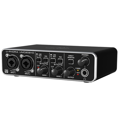 Behringer UMC202HD Внешняя звуковая карта USB Звуковая карта
