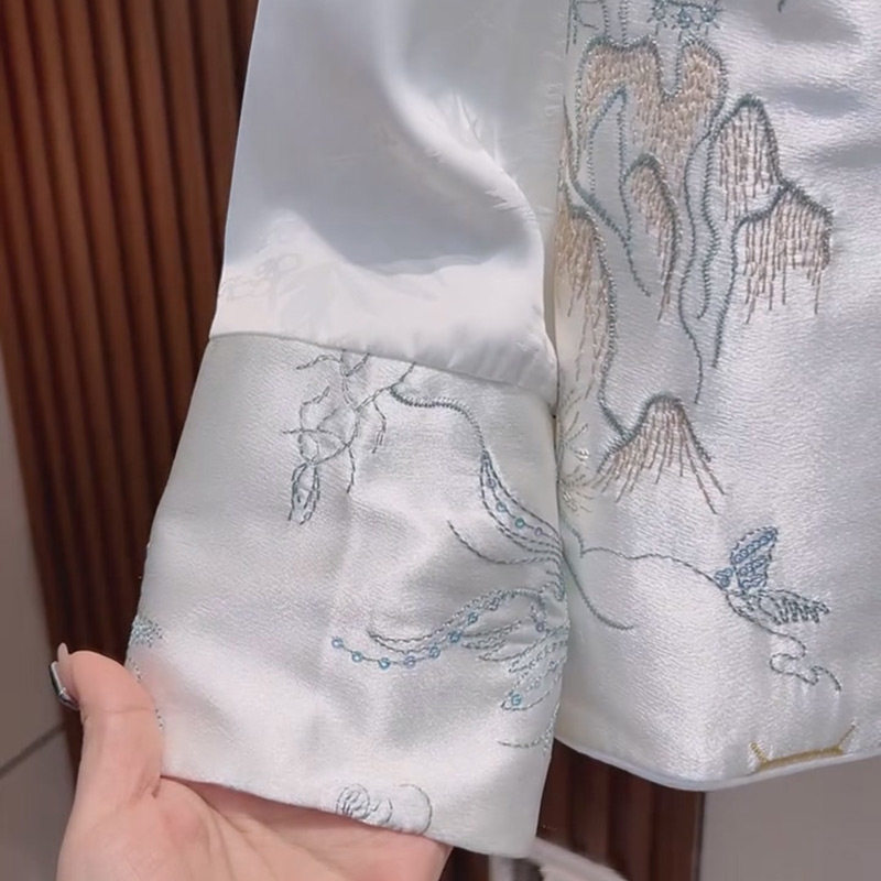 胖妹妹2025春季新款大码女装新中式国潮国风复古马甲打底衫两件套,淘宝优惠券,粉丝福利购,淘宝优惠卷