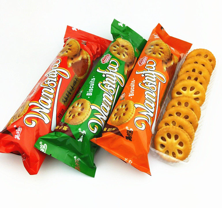 广东万士发凤梨果酱味夹心饼干500g包邮8090后怀旧休闲零食品特产,淘宝优惠券,粉丝福利购,淘宝优惠卷