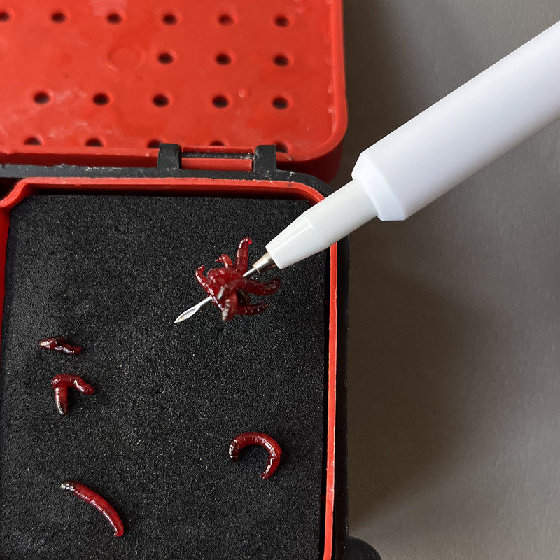 红虫盒红虫笔扎红笔搭配使用盒多功能活饵盒钓鱼渔具垂钓小配件,淘宝优惠券,粉丝福利购,淘宝优惠卷