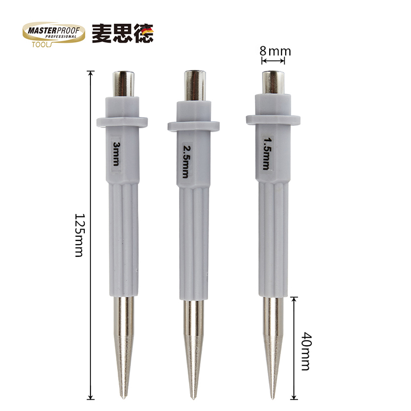 麦思德样冲中心冲子钉冲冲凿德国打孔定位器钻头打孔冲子定位冲子-图0