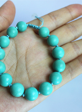 珠宝欧洲美国绿松石手链