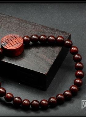 阿余女士小叶紫檀复古风手工