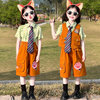 Girls Judy Rabbit Officer Three Piece Suit Summer Nick Disney Spring Autumn Men's Garden Birthday Dress Performance