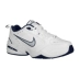  AIR MONARCH IV xu hướng retro giày cũ màu trắng xanh đen đệm không khí nam chạy chậm 415445 - Giày chạy bộ
