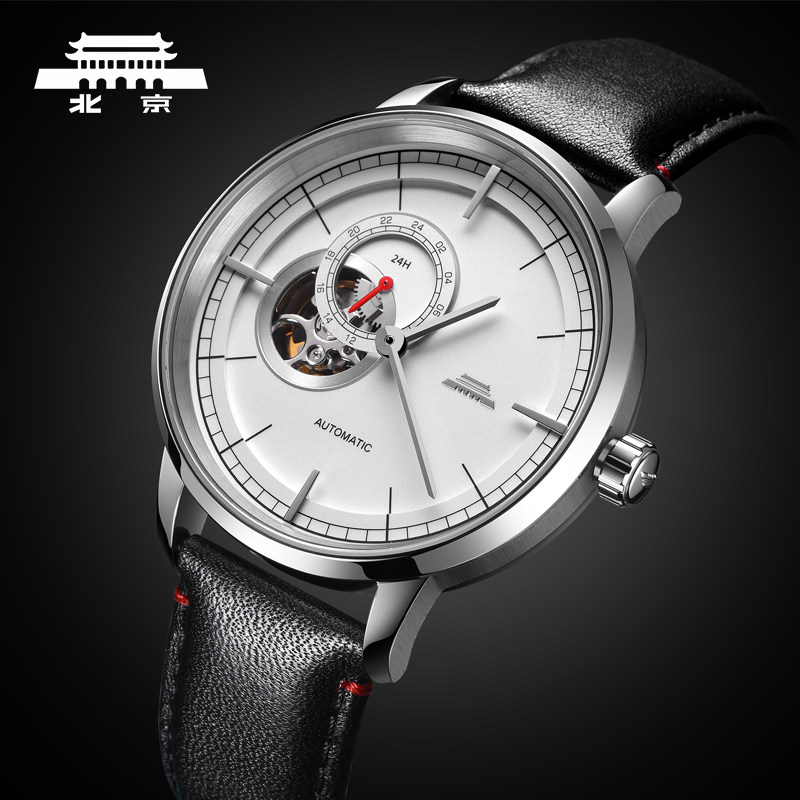 北京男款猎户系列男士机械机械表 北京手表国产腕表