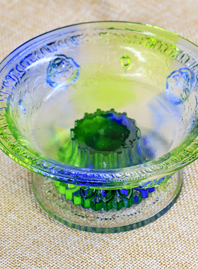 护法杯密宗琉璃琥珀托巴碗