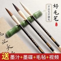 Six Pines Brush Wolf and millisienology Adult Lines Book of Books The Book of Books The Book of Books The Book of Books The Calligraphy Calligraphy Professional Class of Chinese Paints The soft pen bullpen is written to a special elementary school student lake pen.