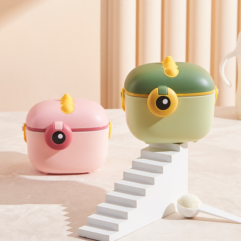 奶粉盒便携外出密封米粉储存罐子 宝盖儿奶粉储存盒/奶粉盒